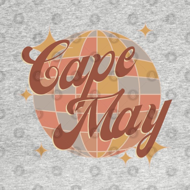 Cape May New Jersey Retro Vintage Party by Bailamor